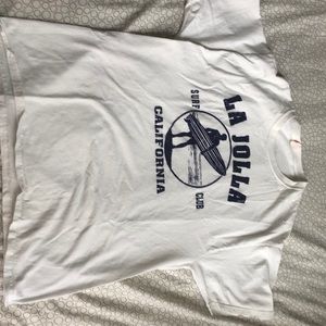 White Tee La Jolla